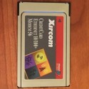 INTEL CEM56-100 USED XIRCOM CREDIT CARD ETHERNET 10/100PLUSMODEM 56K CARDBUS PCMCIA GLOBAL ACCESS ADAPTER CARD ONLY...