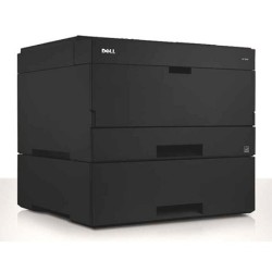 USED DELL MONO LASER DUPLEX NETWORK PRINTER DL-3330DN plus UU825 550 PAPER TRAY...