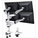NEW XERGO EM65159 MONITOR DESK MOUNTING ARM MAX. 27" C CLAMP 4 MONITORS...