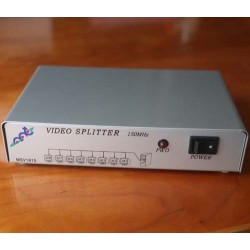 NEW PCT MSV1815 8 PORT VGA 150MHZ MONITER SPLITTER WITHOUT POWER ADAPTOR...
