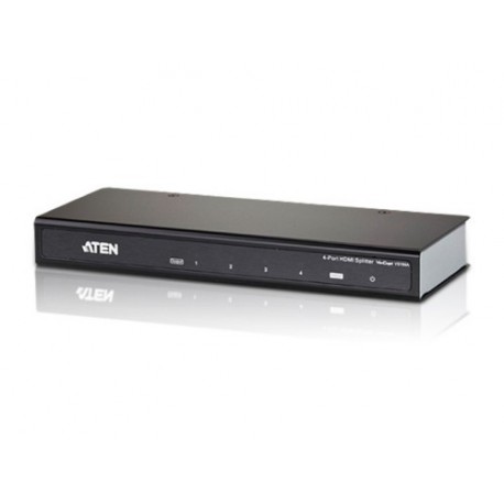 NEW VS184A-AT-U ATEN VIDEO SPLITTER 4 PORT HDMI 4K SPLITTER HDCP 1.4. UP TO 4096 X 2160 / 3840 X 2160 @ 60HZ (4:4:4)...