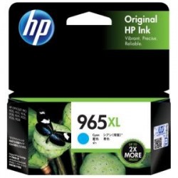 NEW 3JA81AA HP 965XL CYAN ORIGINAL INK CARTRIDGE.c.