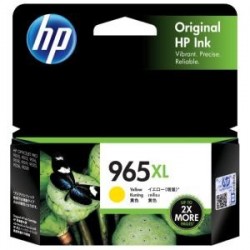 NEW 3JA83AA HP 965XL YELLOW ORIGINAL INK CARTRIDGE.c.