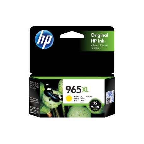NEW 3JA83AA HP 965XL YELLOW ORIGINAL INK CARTRIDGE.c.