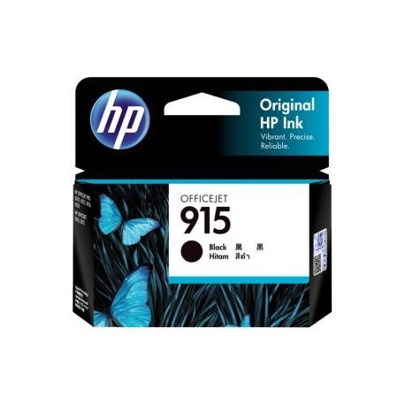 NEW 3YM18AA HP 915 BLACK ORIGINAL INK CARTRIDGE.c.