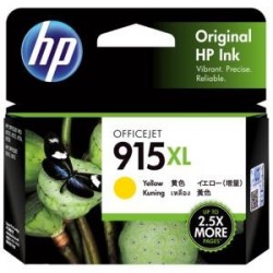 NEW 3YM21AA HP 915XL YELLOW ORIGINAL INK CARTRIDGE.c.