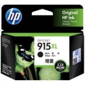 NEW 3YM22AA HP 915XL BLACK ORIGINAL INK CARTRIDGE.c.