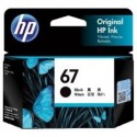 NEW 3YM56AA HP 67 BLACK ORIGINAL INK CARTRIDGE.c.