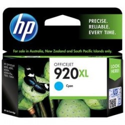 NEW CD972AA HP 920XL CYAN INK CARTRIDGEOFFICEJET 6500.c.