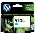 NEW CD972AA HP 920XL CYAN INK CARTRIDGEOFFICEJET 6500.c.