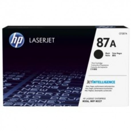 NEW CF287A HP 87A BLACK LASERJET TONER CARTRIDGE.c.