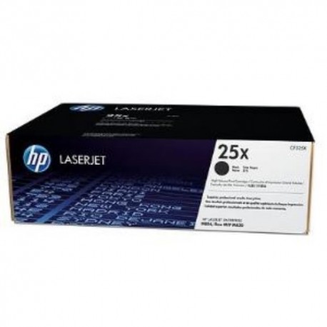 NEW CF325X HP 25X BLACK LASERJET TONER CARTRIDGE.c.
