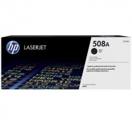 NEW CF360A HP 508A ORIGINAL BLACK LASERJET TONER CARTRIDGE 6000 PAGES.c.