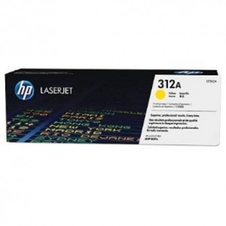 NEW CF382A HP 312A YELLOW LASERJET TONER CARTRIDGE.c.