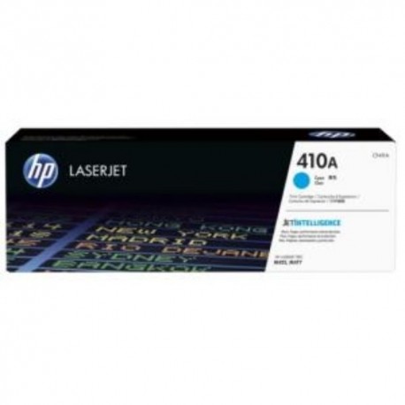 NEW CF411A HP 410A CYAN LASERJET TONER CARTRIDGE.c.