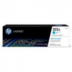 NEW CF501A HP 202A ORIGINAL CYAN LASERJET TONER CARTRIDGE.c.