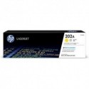 NEW CF502A HP 202A ORIGINAL YELLOW LASERJET TONER CARTRIDGE.c.