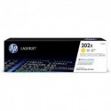 NEW CF502X HP 202X ORIGINAL YELLOW LASERJET TONER CARTRIDGE.c.