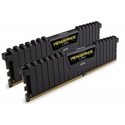 NEW CMK64GX4M2D3600C18 CORSAIR VENGEANCE LPX DDR4 3600MHZ 64GB 2X32GB DIMM UNBUFFERED 18-22-22-42 XMP 2.0 BLACK PCB 1.35V.c.