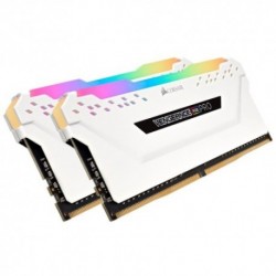NEW CMW16GX4M2C3200C16W CORSAIR VENGEANCE RGB PRO DDR4 3200MHZ 16GB 2 X 288 DIMM UNBUFFERED 16-18-18-36 WHITE HEAT SPREADER RG