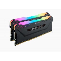 NEW CMW16GX4M2Z3600C18 CORSAIR VENGEANCE RGB PRODDR4 3600MHZ 16GB 2X 288 DIMM UNBUFFERED 18-22-22-42 BLACK HEAT SPREADER1.35V
