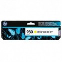 NEW D8J09A HP 980 YELLOW ORIGINAL INK CARTRIDGE.c.